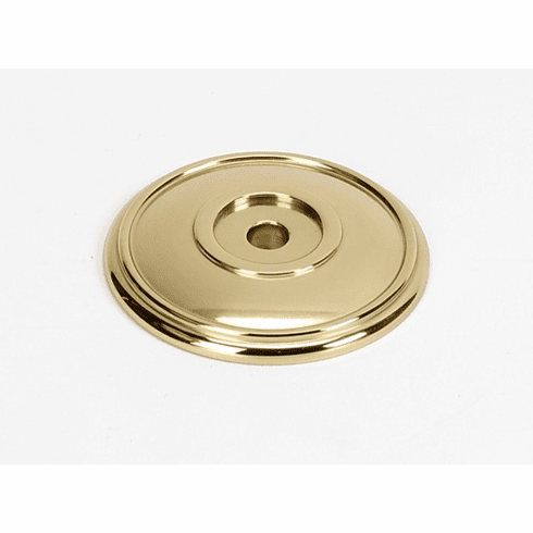 Alno A1564-PB Classic Traditional 1 5/8" Rosette, Polished Brass UPC: 785584039737