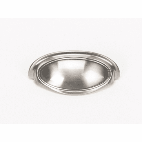 Alno A1571-35-SN Classic Traditional 3 1/2" Cup Pull, Satin Nickel UPC: 785584040047
