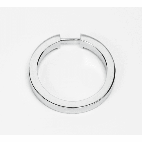 Alno A2660-25-PC Ring Pull 2 1/2" Flat Round Ring Only, Polished Chrome UPC: 785584092077