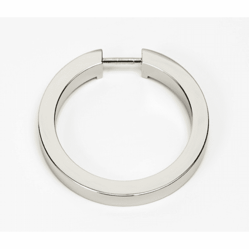 Alno A2660-25-PN Ring Pull 2 1/2" Flat Round Ring Only, Polished Nickel UPC: 785584092084