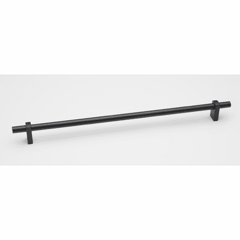 Alno A2801-12-MB Vita Bella 12" Pull Smooth Bar , Matte Black UPC: 785584103902