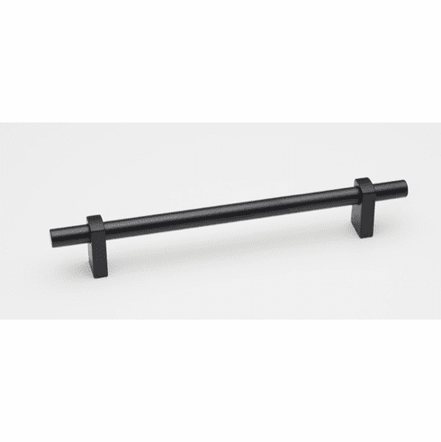 Alno A2801-8-MB Vita Bella 8" Pull Smooth Bar , Matte Black UPC: 785584104206