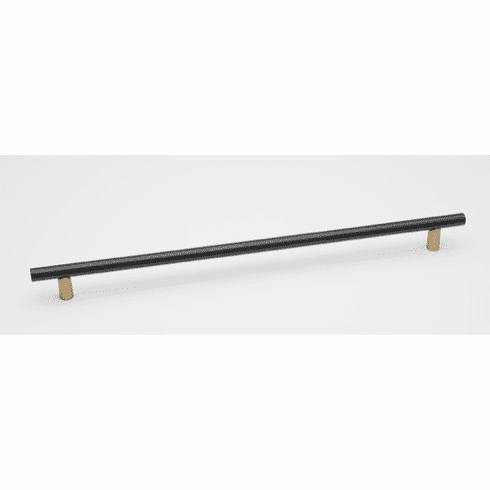 Alno A2802-18-CHP/MB Vita Bella 18" Pull Smooth Bar , Champange/Matte Black UPC: 785584104343