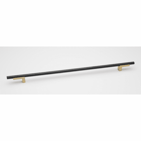 Alno A2803-14-CHP/MB Vita Bella 14" Pull Smooth Bar , Champange/Matte Black UPC: 785584104749