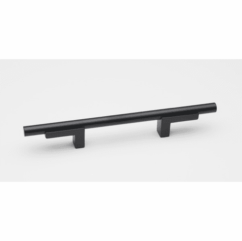 Alno A2803-35-MB Vita Bella 3 1/2" Pull Smooth Bar , Matte Black UPC: 785584104800
