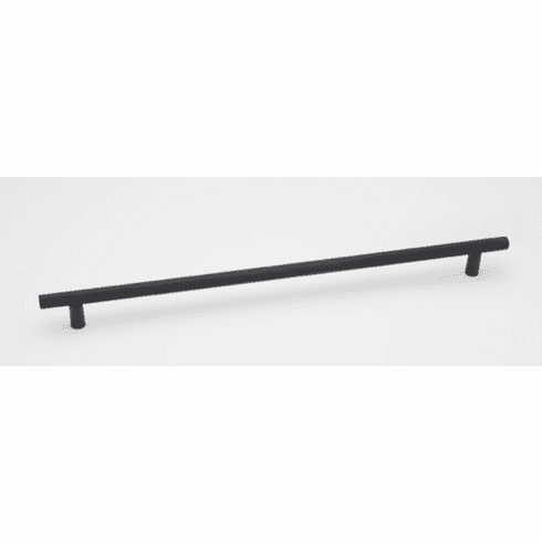 Alno A2902-12-MB Vita Bella 12" Pull Knurled Bar , Matte Black UPC: 785584105456