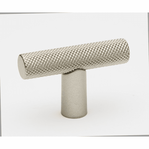 Alno A2902-MN Vita Bella T Knob Knurled Bar, Matte Nickel UPC: 785584105814
