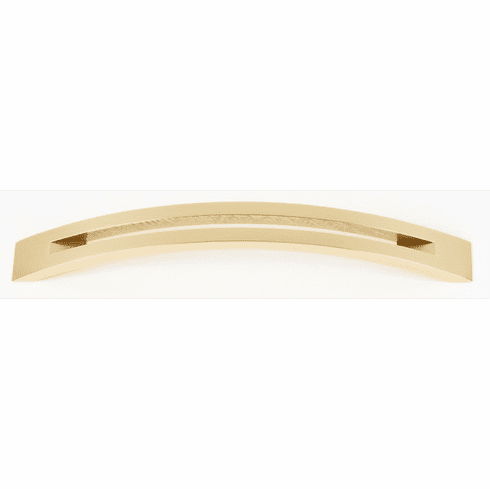 Alno A422-6-PB Slit Top 6" Pull, Polished Brass UPC: 785584004216