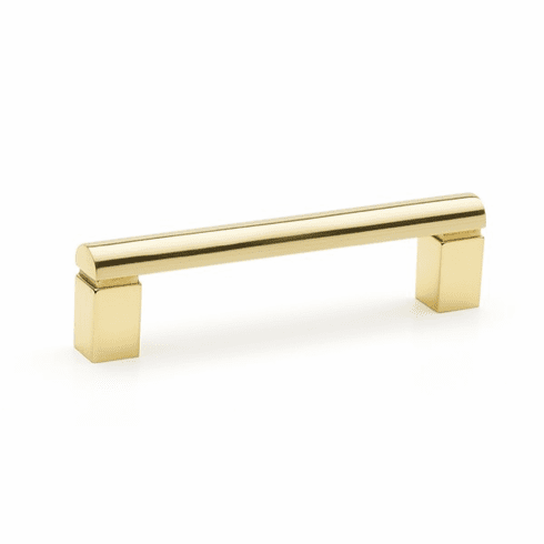 Alno A430-35-PB/NL Vogue 3 1/2" Pull, Unlacquered Brass UPC: 785584096853