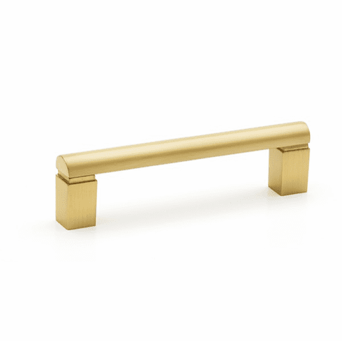 Alno A430-35-SB Vogue 3 1/2" Pull, Satin Brass UPC: 785584096884