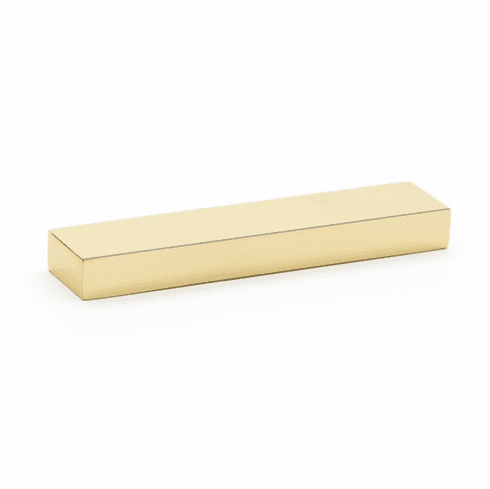 Alno A440-4-PB Tempo 4" Pull, Polished Brass UPC: 785584097676