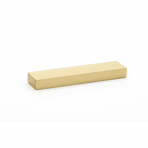 Alno A440-4-SB Tempo 4" Pull, Satin Brass UPC: 785584097737