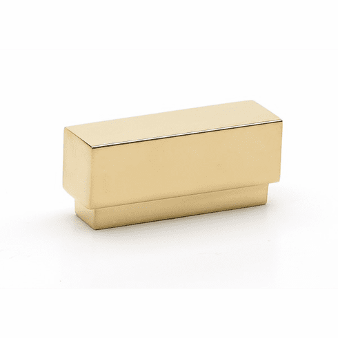Alno A460-15-PB Simplicity 1 1/2" Pull, Polished Brass UPC: 785584098031