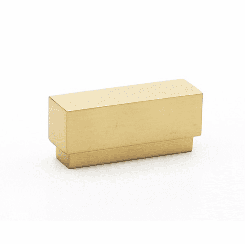 Alno A460-15-SB Simplicity 1 1/2" Pull, Satin Brass UPC: 785584098079