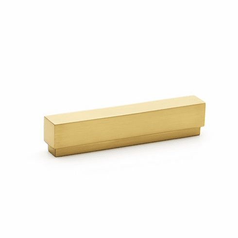 Alno A460-4-SB Simplicity 4" Pull, Satin Brass UPC: 785584098284