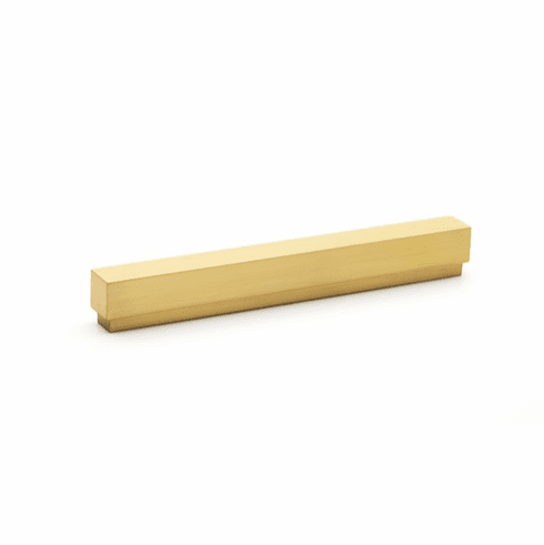 Alno A460-8-SB Simplicity 8" Pull, Satin Brass UPC: 785584098420