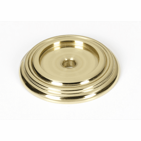 Alno A616-14-PB Charlie'S 1 1/4" Backplate, Polished Brass UPC: 785584036552