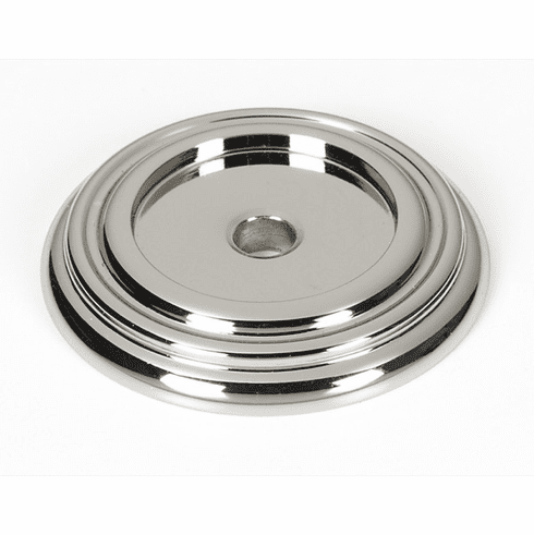 Alno A616-14-PN Charlie'S 1 1/4" Backplate, Polished Nickel UPC: 785584036576