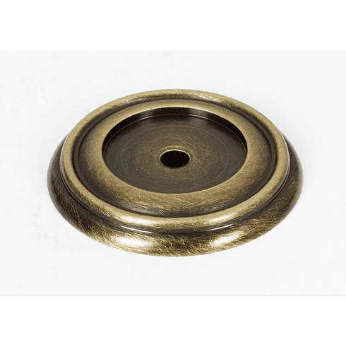Alno A616-38-AE Charlie'S 1 1/2" Backplate, Antique English UPC: 785584055973