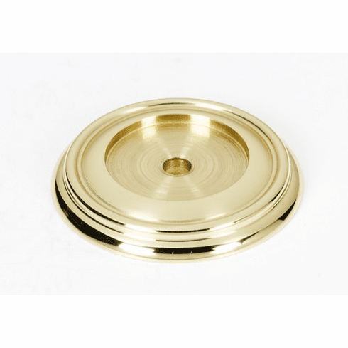 Alno A616-38-PB Charlie'S 1 1/2" Backplate, Polished Brass UPC: 785584036613