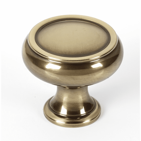 Alno A626-14-PA Charlie'S 1 1/4" Knob, Polished Antique UPC: 785584056048