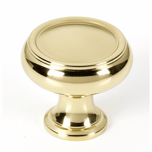 Alno A626-14-PB Charlie'S 1 1/4" Knob, Polished Brass UPC: 785584036675