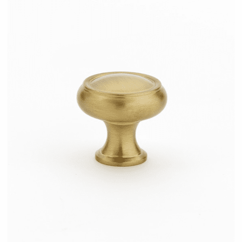 Alno A626-14-SB Charlie'S 1 1/4" Knob, Satin Brass UPC: 785584000515