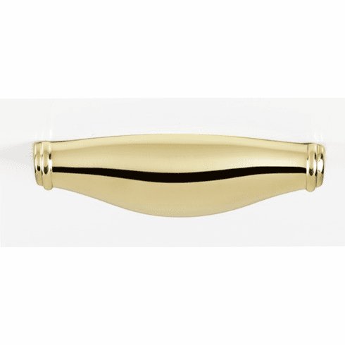Alno A626-4-PB Charlie'S 4" Cup Pull, Polished Brass UPC: 785584036798