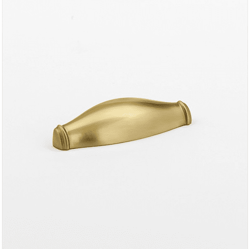 Alno A626-4-SB Charlie'S 4" Cup Pull, Satin Brass UPC: 785584000720