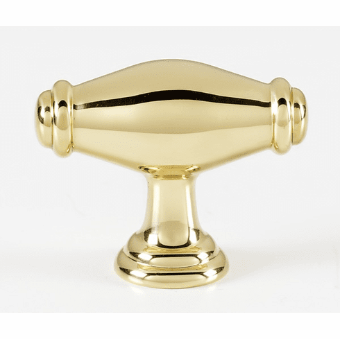 Alno A626-PB Charlie'S 1 3/4" Knob, Polished Brass UPC: 785584036859