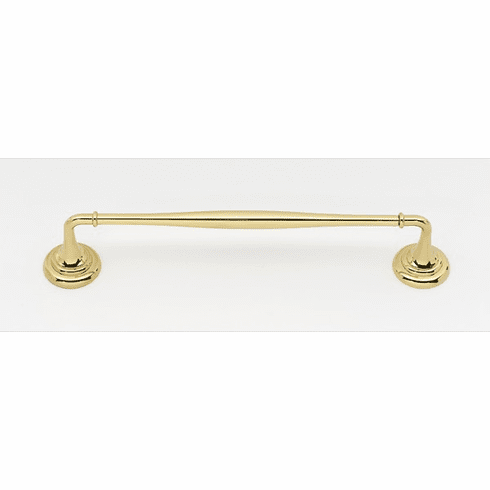 Alno A6720-12-PB Charlie'S Bath 12" Towel Bar, Polished Brass UPC: 785584036910