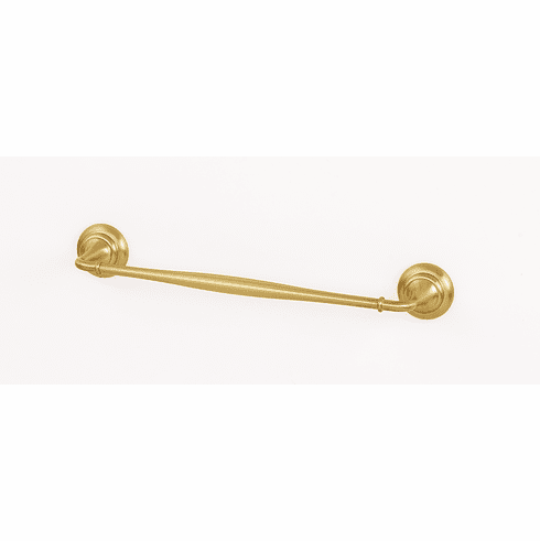 Alno A6720-12-SB Charlie'S Bath 12" Towel Bar, Satin Brass UPC: 785584093050
