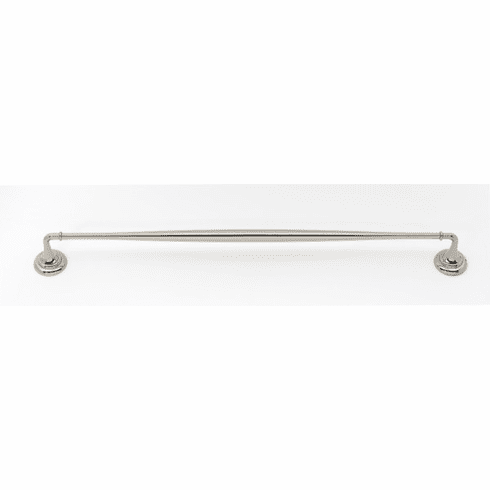 Alno A6720-24-PN Charlie'S Bath 24" Towel Bar, Polished Nickel UPC: 785584037054