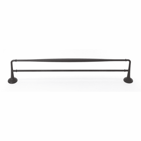 Alno A6725-24-CHBRZ Charlie'S Bath 24" Double Towel Bar, Chocolate Bronze UPC: 785584056475