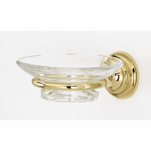 Alno A6730-PB Charlie'S Bath Soap Dish, Polished Brass UPC: 785584037184
