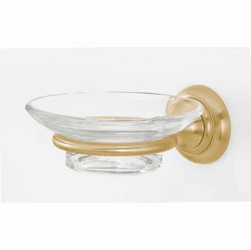 Alno A6730-SB Charlie'S Bath Soap Dish, Satin Brass UPC: 785584093135