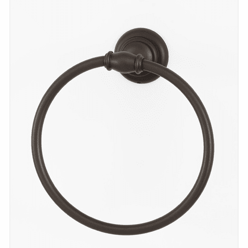 Alno A6740-CHBRZ Charlie'S Bath Towel Ring, Chocolate Bronze UPC: 785584037238