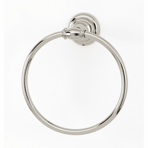 Alno A6740-PN Charlie'S Bath Towel Ring, Polished Nickel UPC: 785584037269