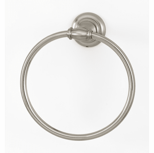 Alno A6740-SN Charlie'S Bath Towel Ring, Satin Nickel UPC: 785584037276