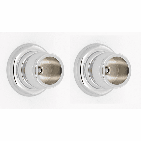 Alno A6746-PC Charlie'S Bath Shower Rod Brackets Only, Polished Chrome UPC: 785584037313
