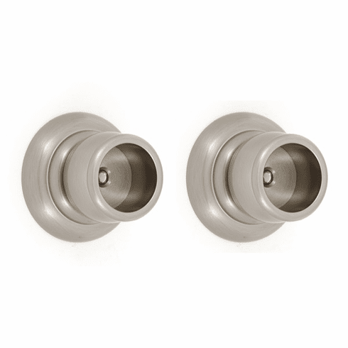 Alno A6746-SN Charlie'S Bath Shower Rod Brackets Only, Satin Nickel UPC: 785584037337