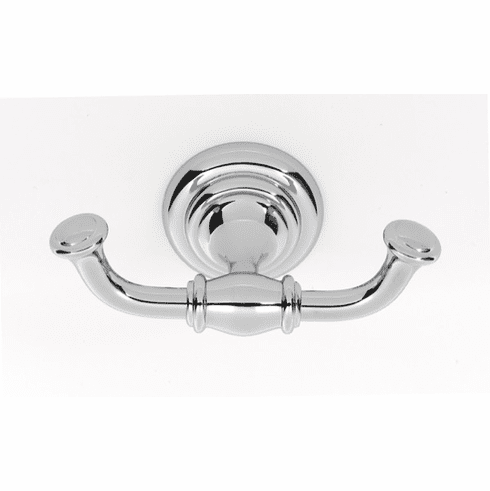 Alno A6784-PC Charlie'S Bath Double Robe Hook, Polished Chrome UPC: 785584038648