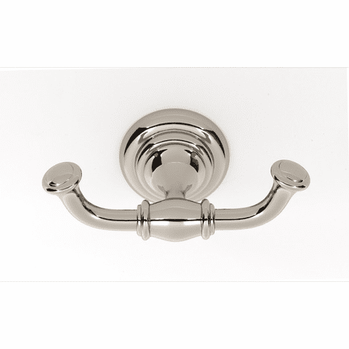 Alno A6784-PN Charlie'S Bath Double Robe Hook, Polished Nickel UPC: 785584038655