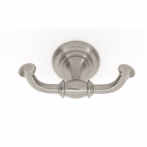 Alno A6784-SN Charlie'S Bath Double Robe Hook, Satin Nickel UPC: 785584038679