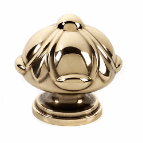Alno A6929-38-PA Ornate 1 1/2" Knob, Polished Antique UPC: 785584022456