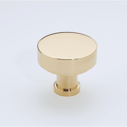 Alno A716-18-PB Moderne 1 1/8" Knob, Polished Brass UPC: 785584028915