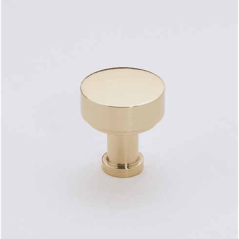 Alno A716-34-PB Moderne 3/4" Knob, Polished Brass UPC: 785584028793