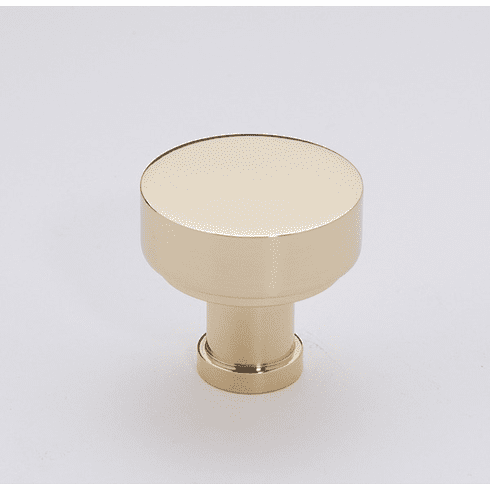 Alno A716-38-PB Moderne 1 3/8" Knob, Polished Brass UPC: 785584031809