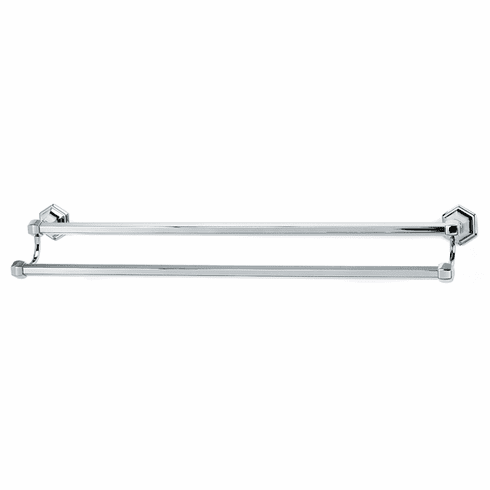 Alno A7725-30-PC Nicole Bath 30" Double Towel Bar, Polished Chrome UPC: 785584005046