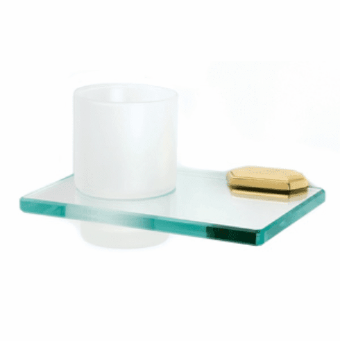 Alno A7770-PB Nicole Bath Tumbler Holder, Polished Brass UPC: 785584006760